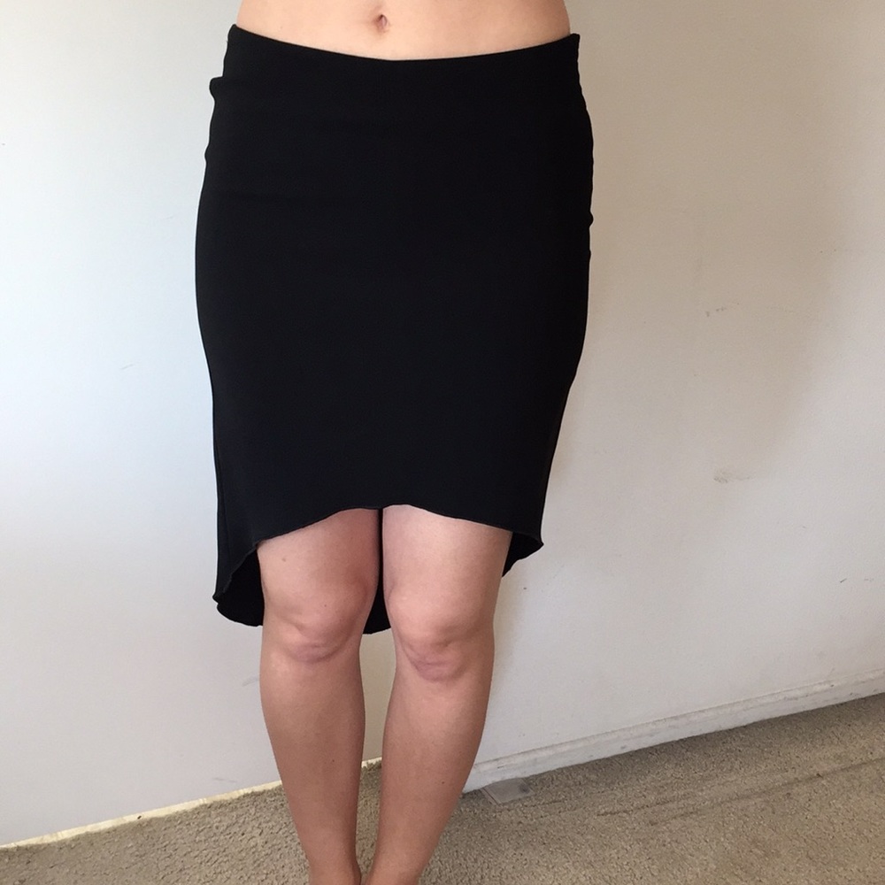 Black skirt